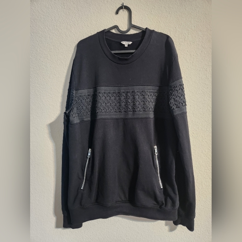 Antony Morato Men’s Crewneck pullover sweatshirt black size XL